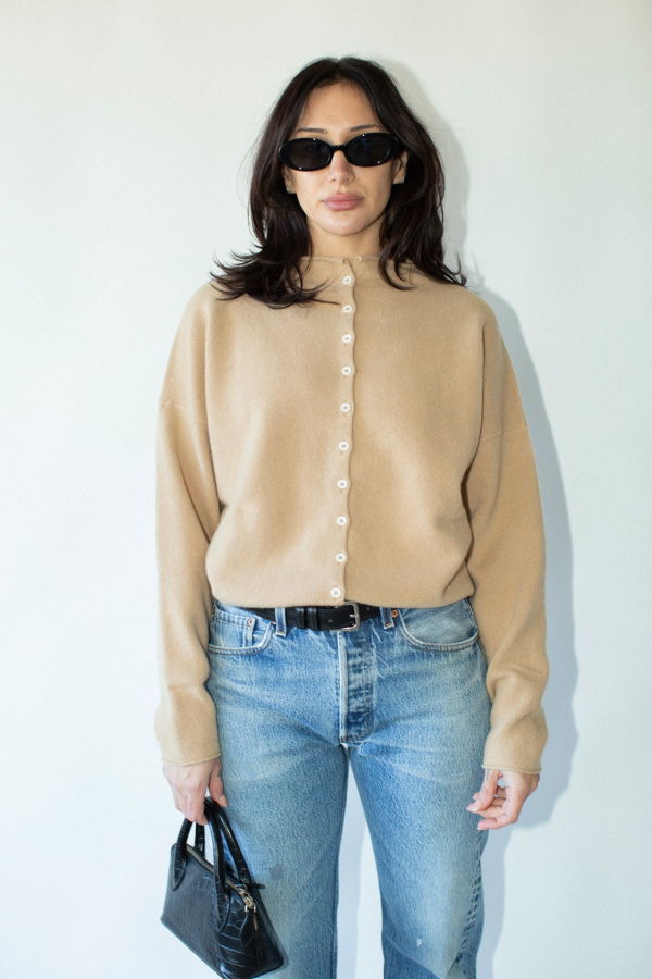 James Street Co. Peri Shrunken Cardigan