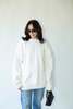 Vintage White Cotton Sweater - Thumbnail 1