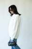 Vintage White Cotton Sweater - Thumbnail 5