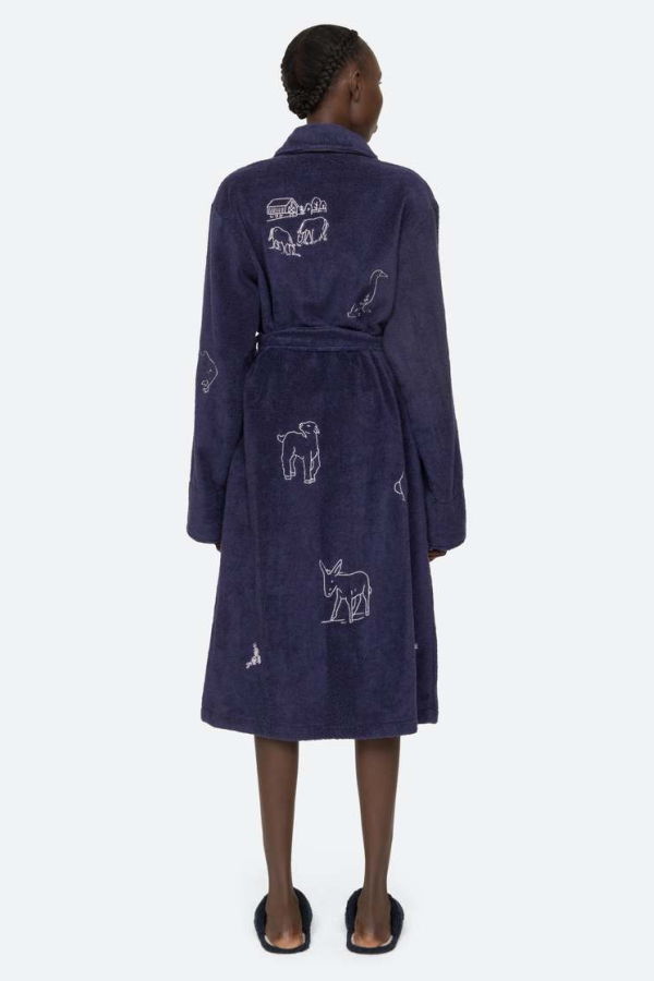 Sea NY Demi Robe - Navy