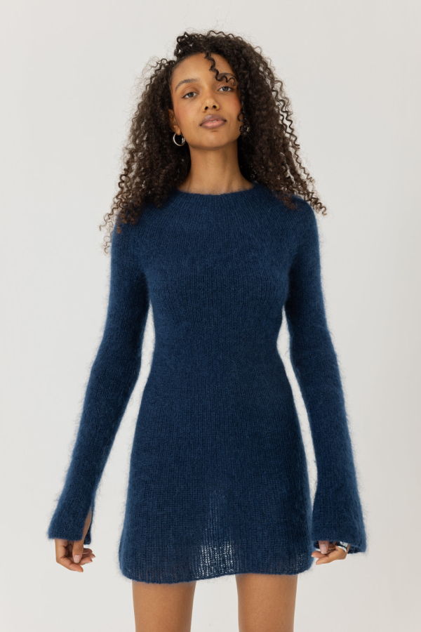 The Knotty Ones Eglutė Dress - Midnight Blue