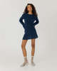 The Knotty Ones Eglutė Dress - Midnight Blue - Thumbnail 4