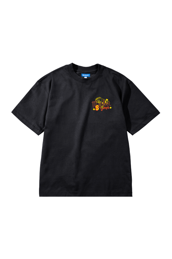 MARKET Desert League T-Shirt - Pirate Black