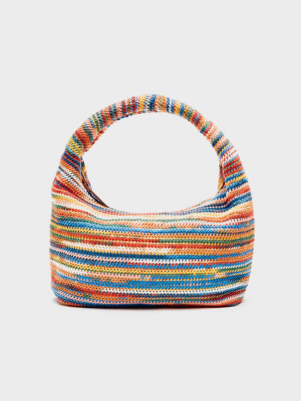 NUNOO Mini Dandy Crochet Bag - Multi-Coloured