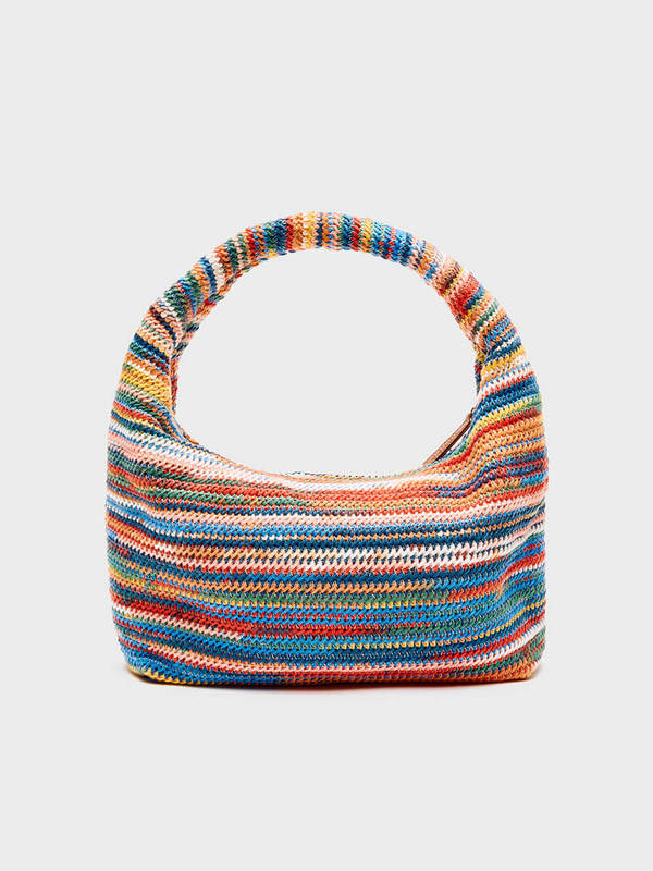 NUNOO Mini Dandy Crochet Bag - Multi-Coloured