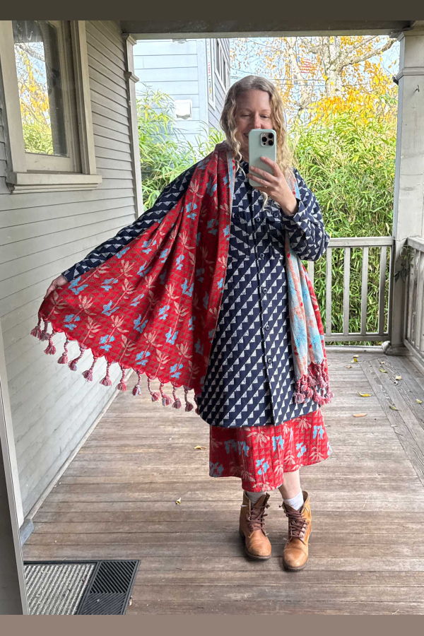 Ace & Jig Alto Scarf - Birdcage