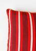 Ace & Jig Hug Piped Pillow - Madder - Thumbnail 3