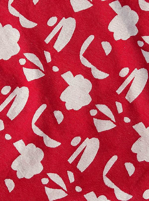 Ace & Jig Hug Piped Pillow - Scrapbook