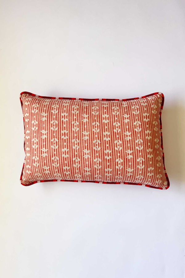 Ace & Jig Snuggle Piped Pillow - Airmail