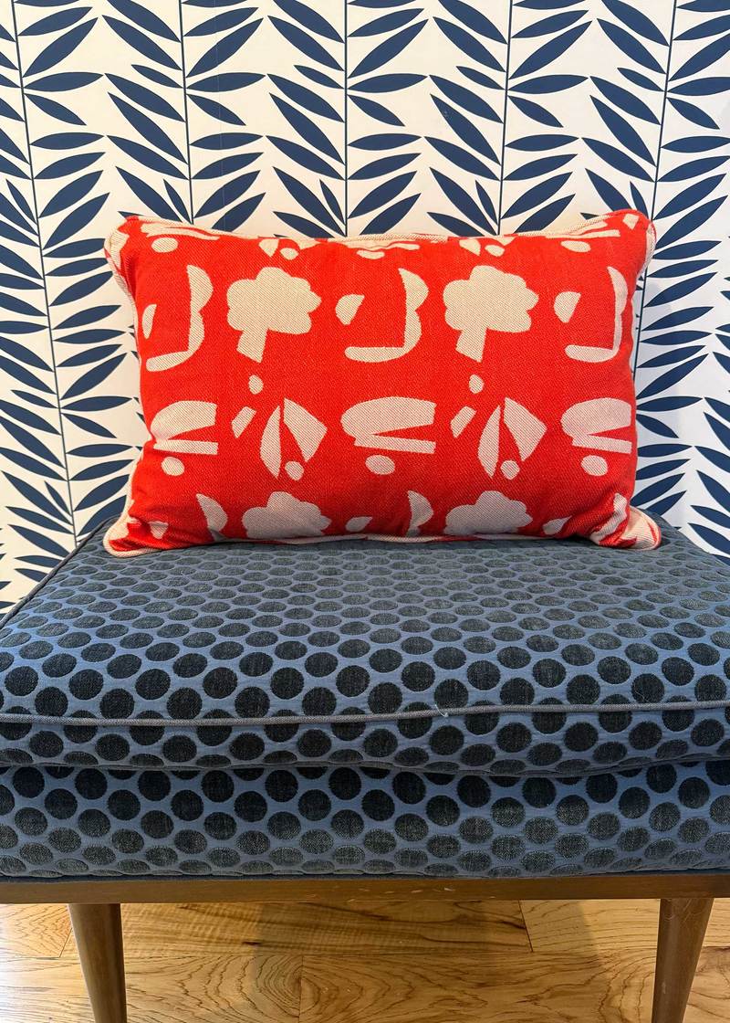 Ace & Jig Snuggle Piped Pillow - Postcard