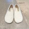 Sofie D'Hoore Fiennes Fluf Ballerina Shoes - Porcelain - Thumbnail 1