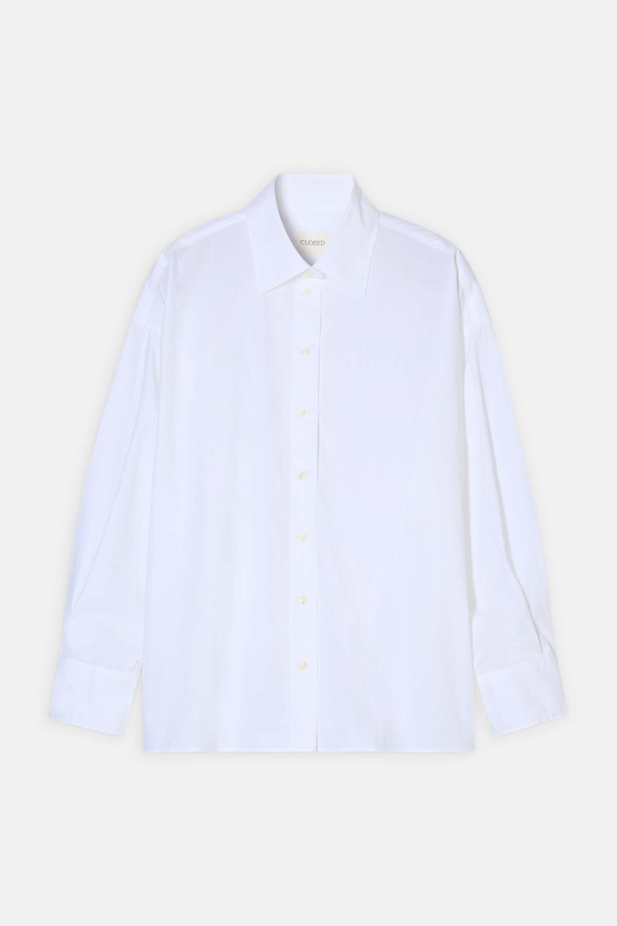 Closed Cape White Shirt - White - Image 1 of 3