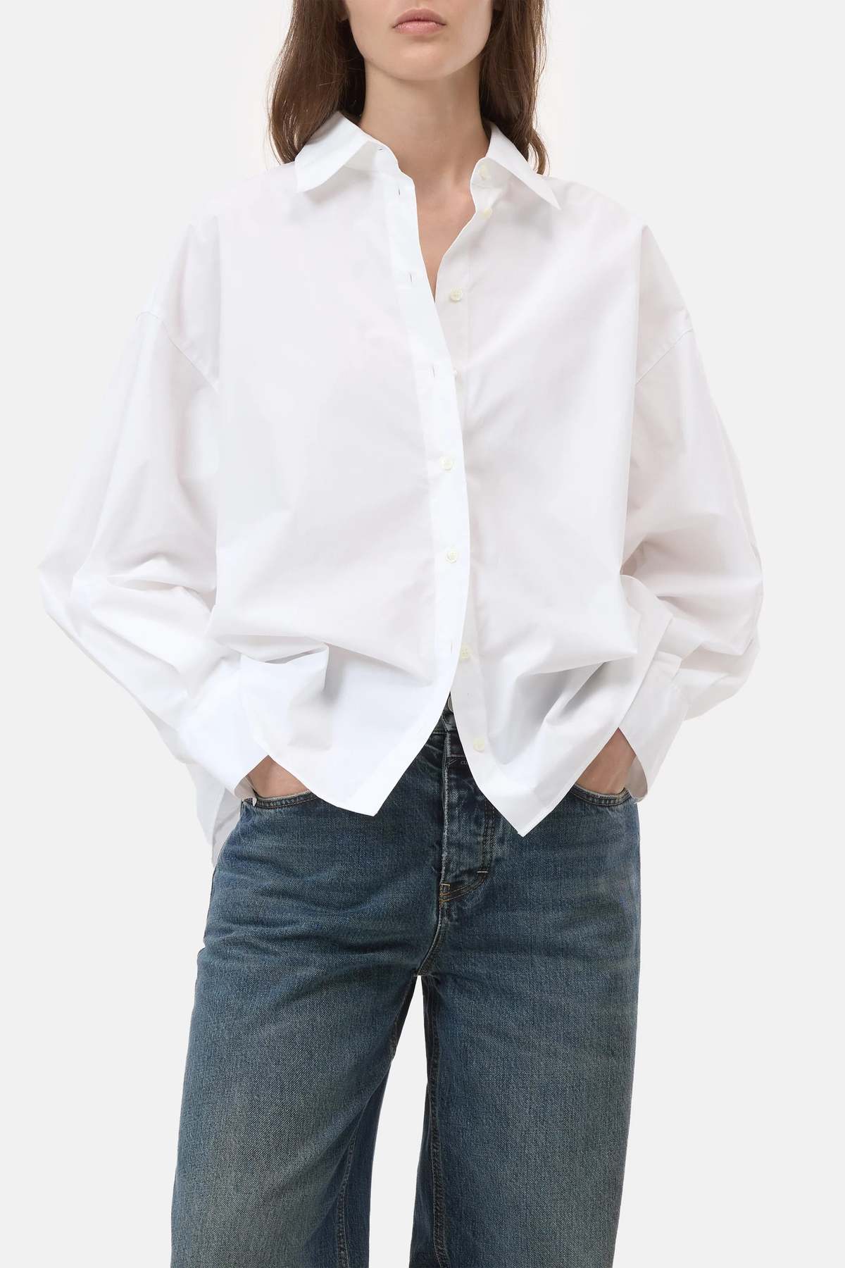 Closed Cape White Shirt - White - Image 2 of 3