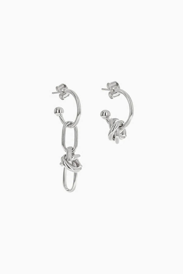 Justine Clenquet Daria Earrings - Silver