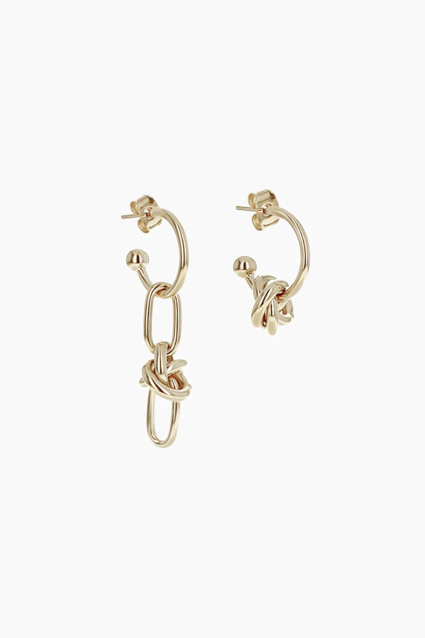 Justine Clenquet Daria Earrings - Gold