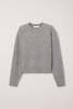 Dunst Shaggy Dog Sweater - Light Melange Grey - Thumbnail 1