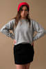 Dunst Shaggy Dog Sweater - Light Melange Grey - Thumbnail 2