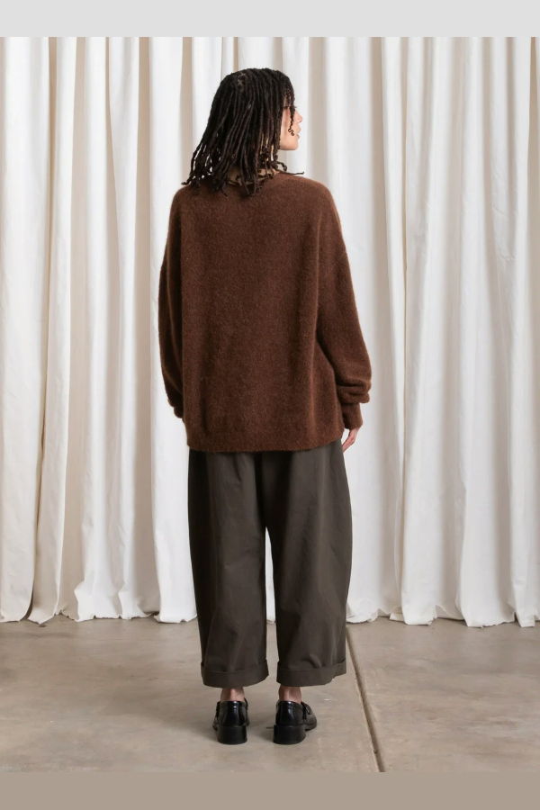 Cocobolo Oversized Mohair Cardigan