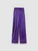 JOSEPH Dijon Double Satin Trousers - Thumbnail 1
