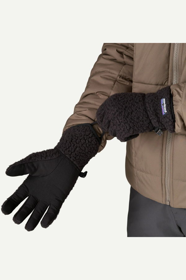 Patagonia Retro Pile Gloves - Black