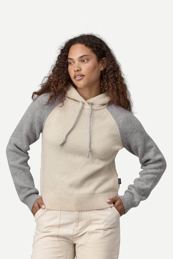 Patagonia Recycled Wool-Blend Hooded P/O Sweater
