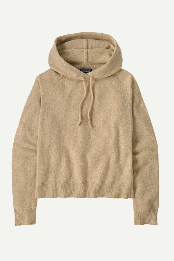 Patagonia Recycled Wool-Blend Hooded Pullover Sweater