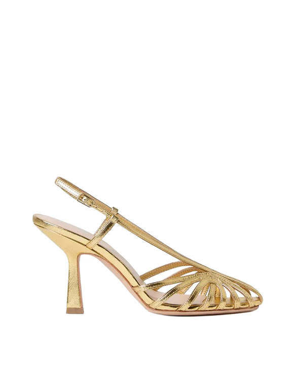 Loeffler Randall Alexandra Slingback Sandal - Gold