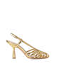 Loeffler Randall Alexandra Slingback Sandal - Gold - Thumbnail 1