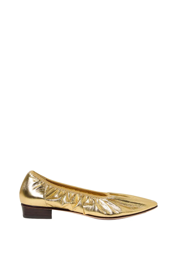 Loeffler Randall Tove Ballet Flat - Gold