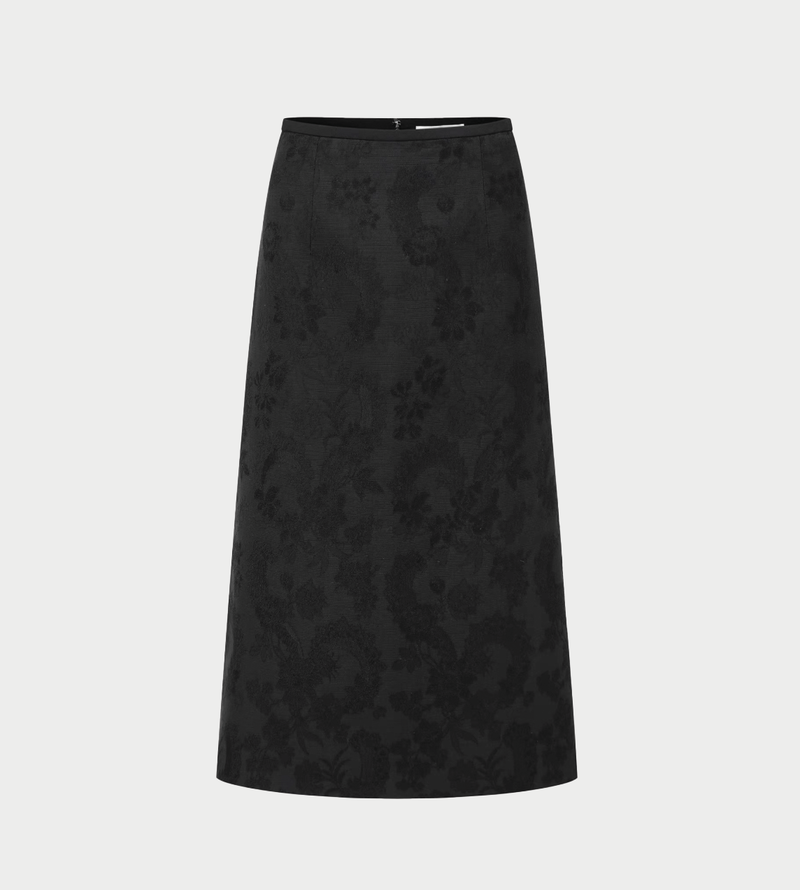 INTO THE EAST Jacquard Skirt