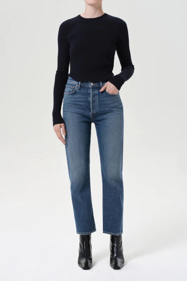 AGOLDE 90's Pinch Waist Crop Jeans