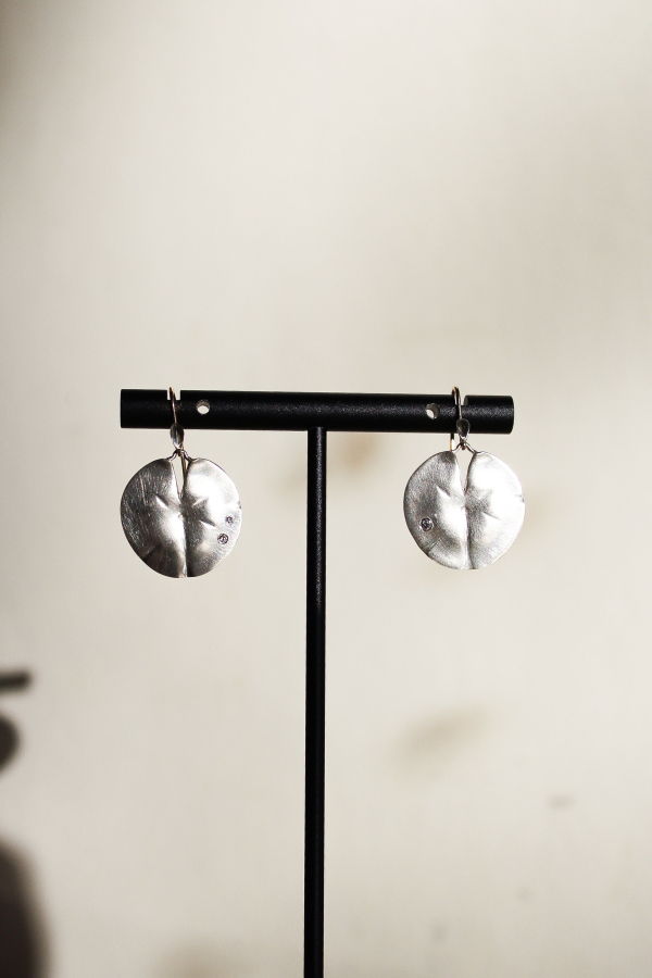 Annette Ferdinandsen Medium Lily Pad Earrings