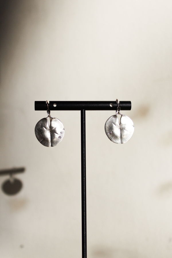 Annette Ferdinandsen Medium Lily Pad Earrings