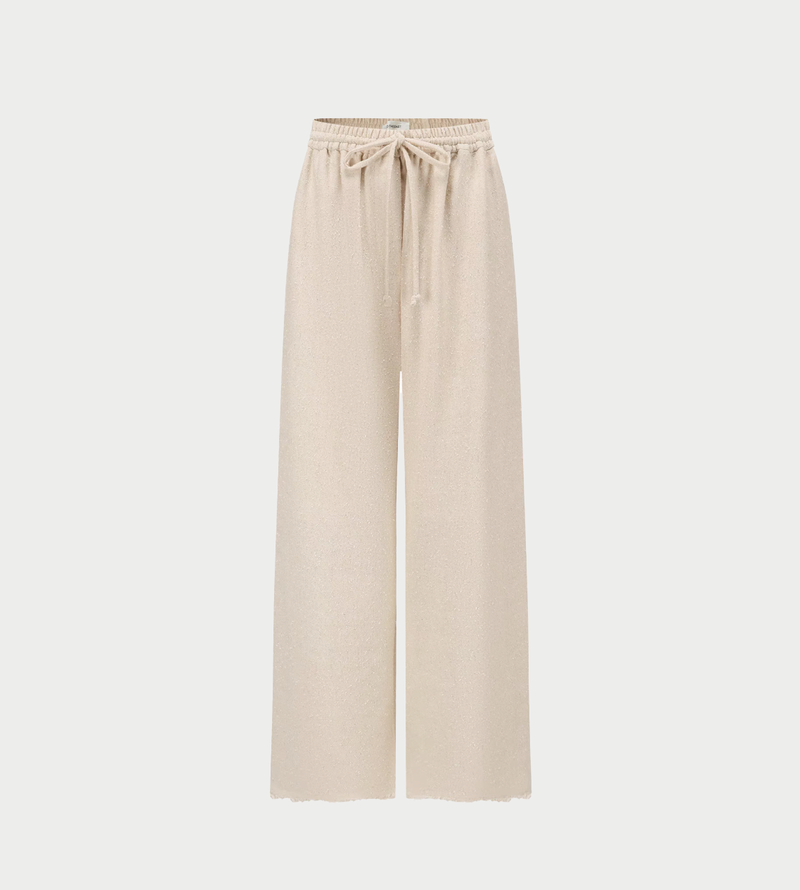 INTO THE EAST Textured Drawstring Pants