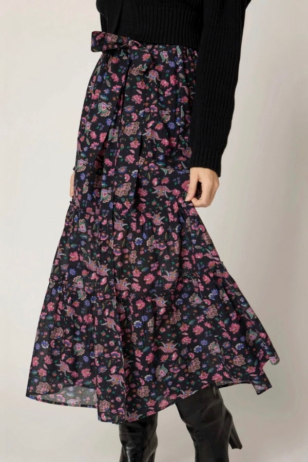 Cleobella Kitty Ankle Skirt - Alejandra Print