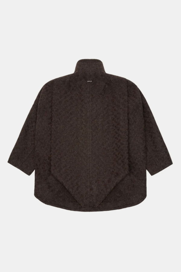 ADER ERROR Quilted Coat - Brown