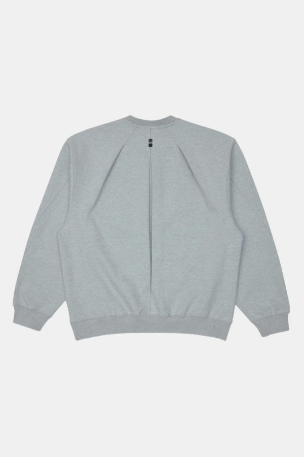 ADER ERROR Pleated-Detail Sweatshirt - Gray