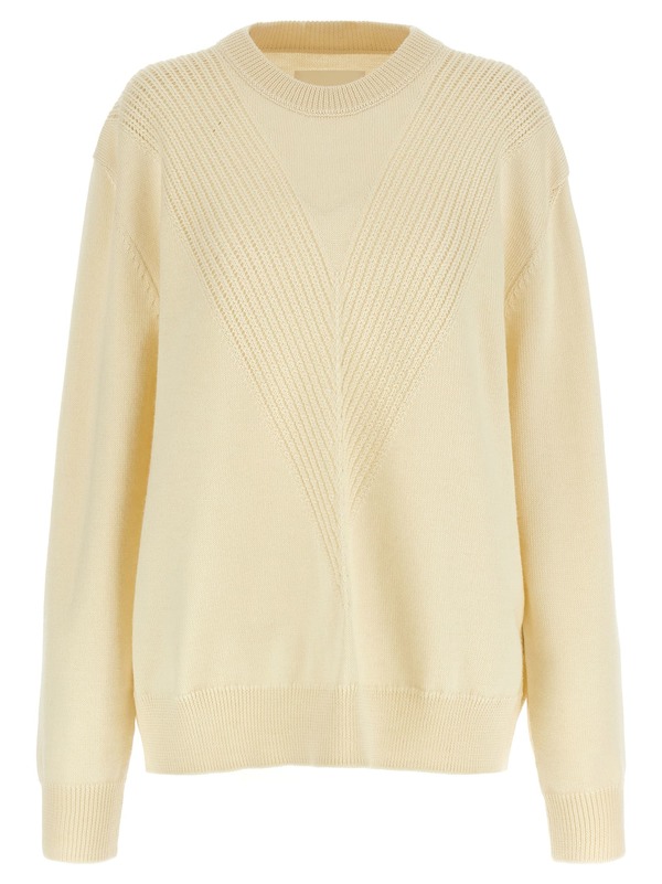 Jil Sander Wool Sweater - White