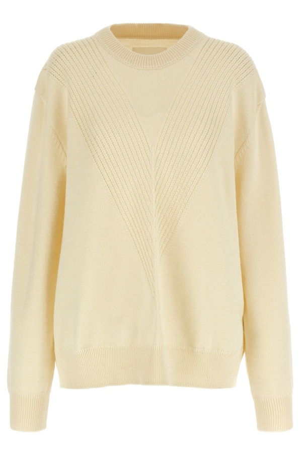 Jil Sander Wool Sweater - White