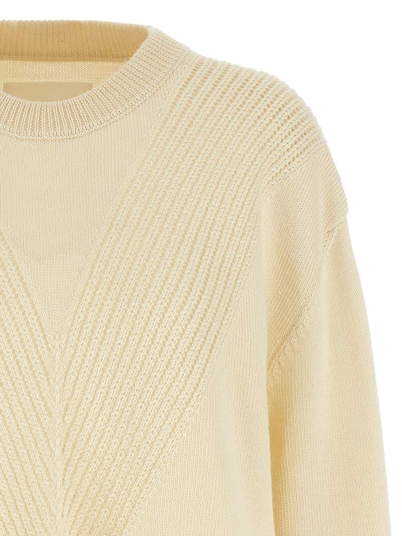 Jil Sander Wool Sweater - White
