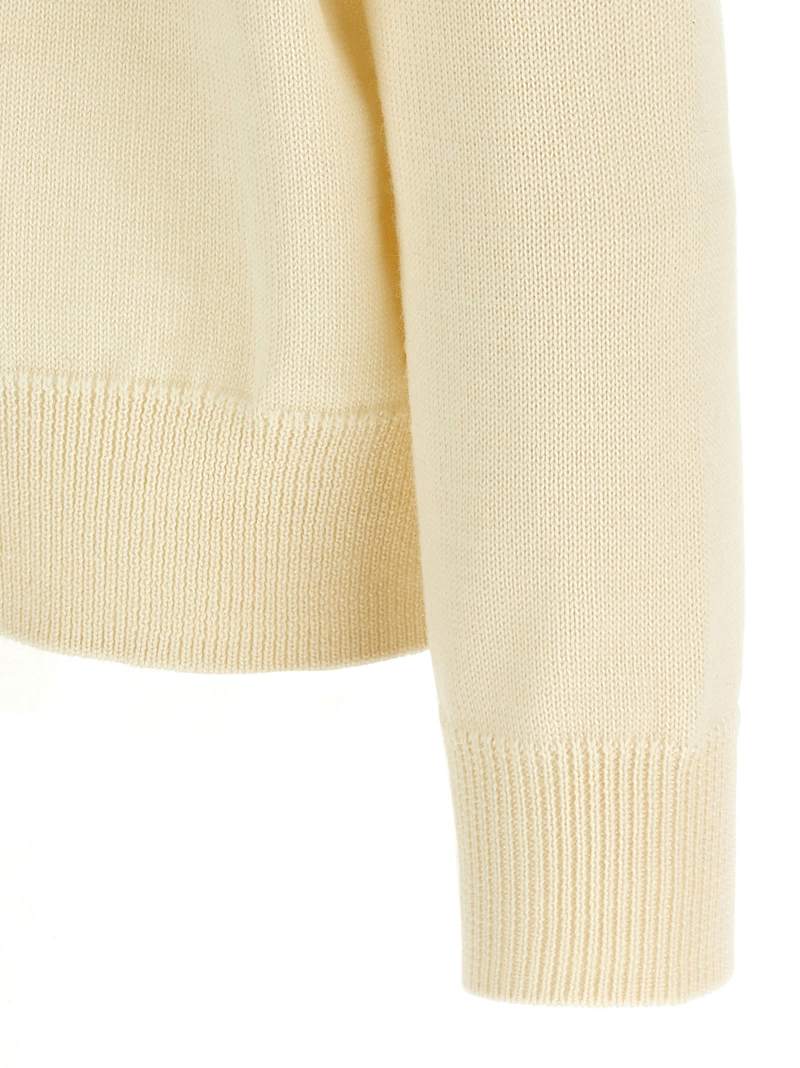 Jil Sander Wool Sweater - White