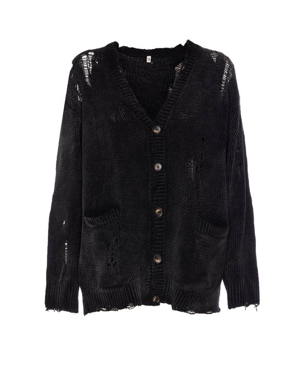 R13 Boyfriend Cardigan - Black