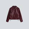 KASSL EDITIONS Bomber Short - Bordeaux - Thumbnail 2