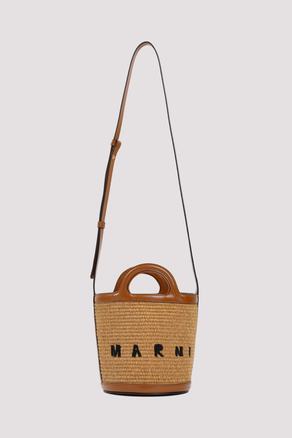 Marni Mini Bucket Bag - Raw Sienna