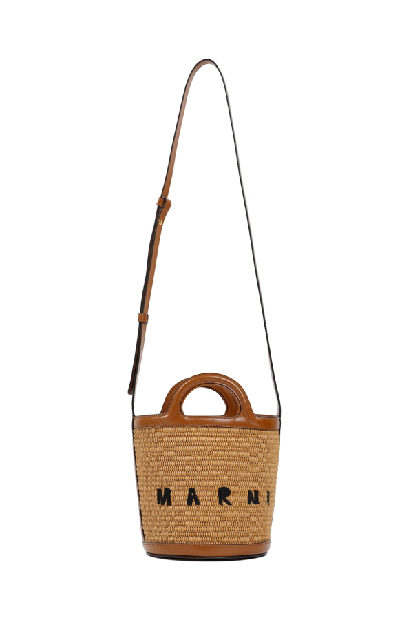 Marni Mini Bucket Bag - Raw Sienna