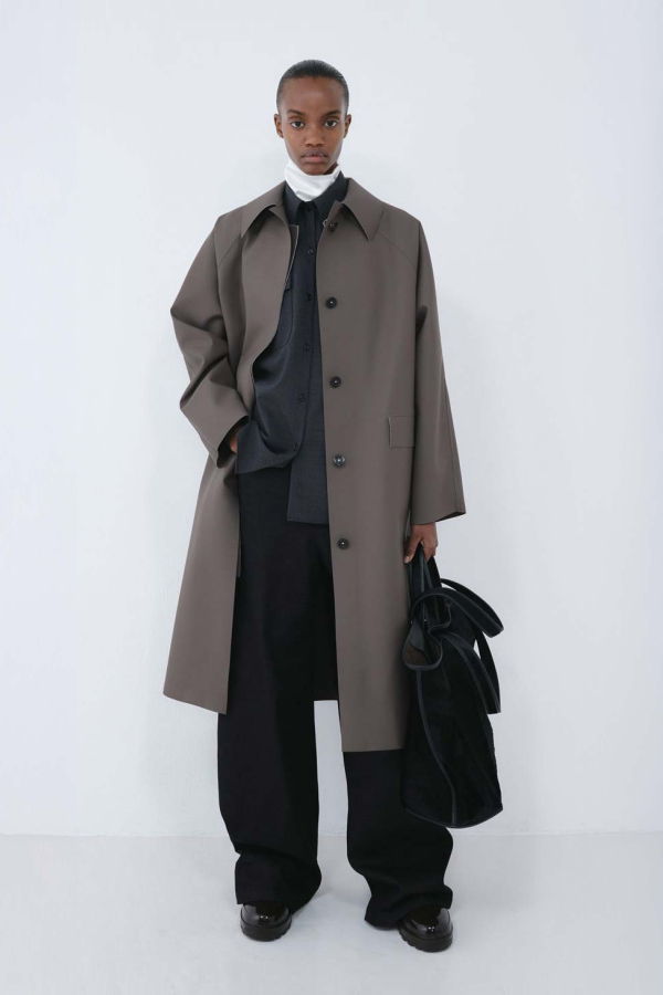 KASSL EDITIONS Original Below Rubber Coat - Ash