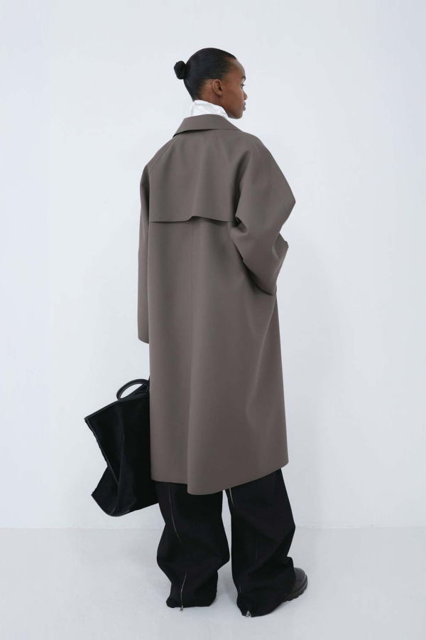 KASSL EDITIONS Original Below Rubber Coat - Ash