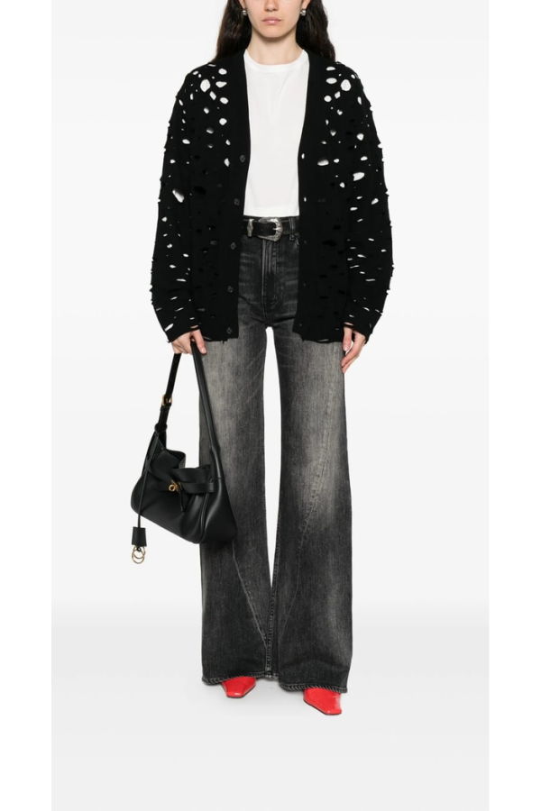 R13 Sweater Cardigan - Black