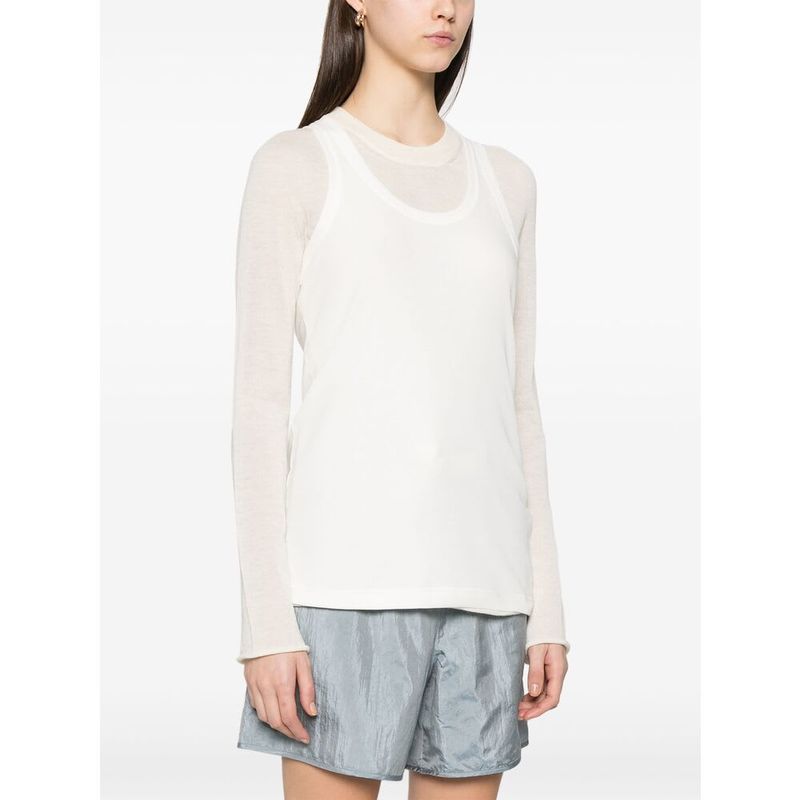 Jil Sander Sweater - White