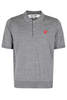 Comme des Garçons PLAY Red Emblem Polo Shirt - Thumbnail 1